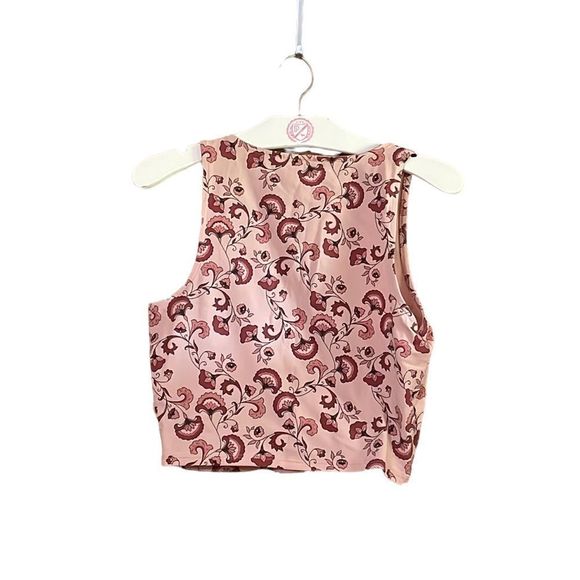 •AEROPOSTALE• cross over wrap front crop tank tank in size small EUC - Picture 3 of 6